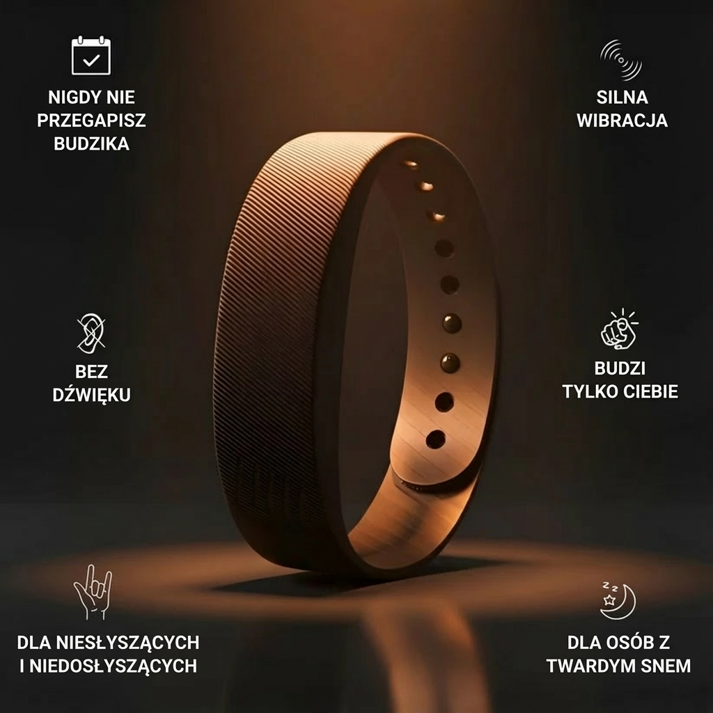 VortenBand - wielofunkcyjny cichy budzik