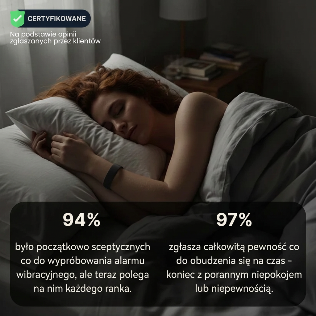 VortenBand - wielofunkcyjny cichy budzik