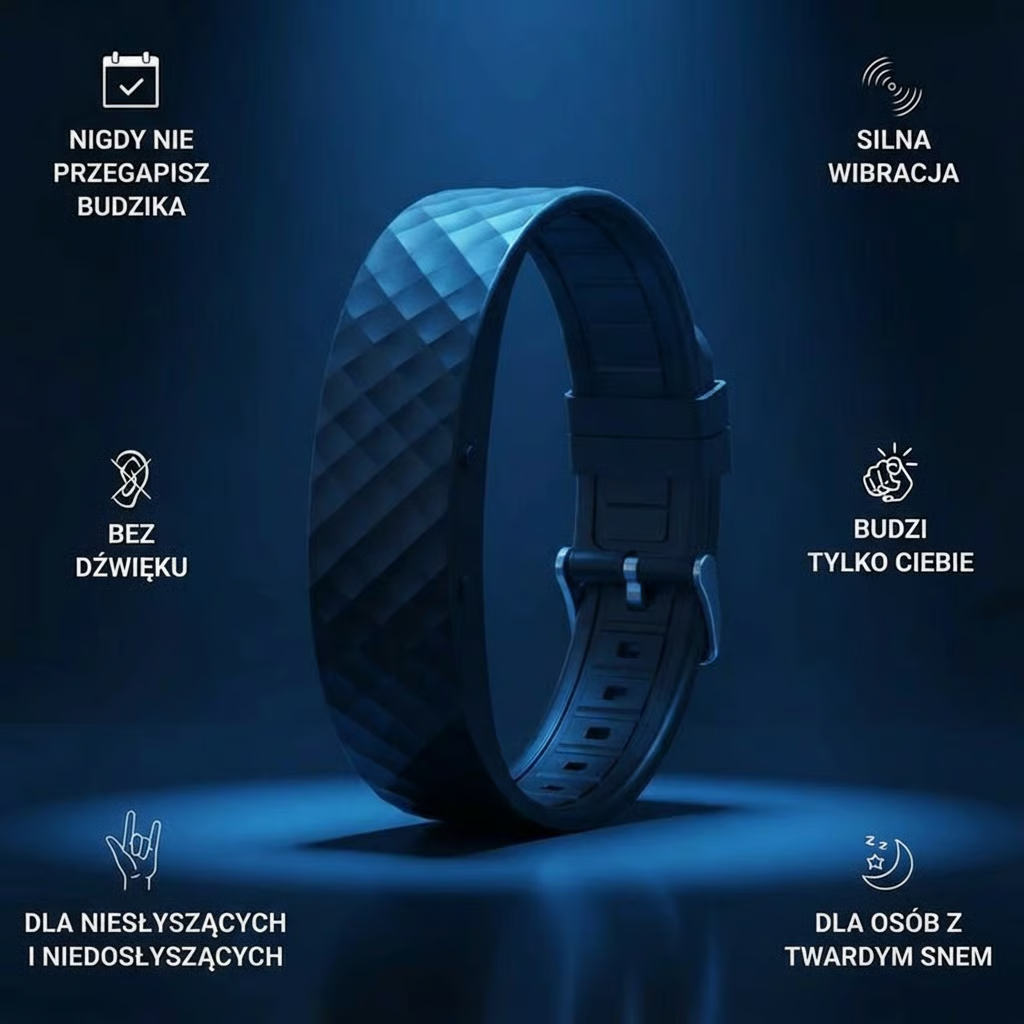 VortenBand - wielofunkcyjny cichy budzik